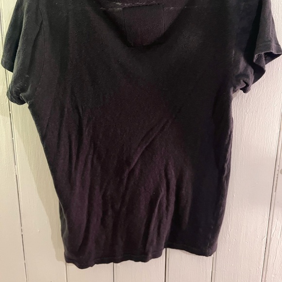 Black MOTHER Graphic Tee with Butterfly Design - Picture 2 of 4